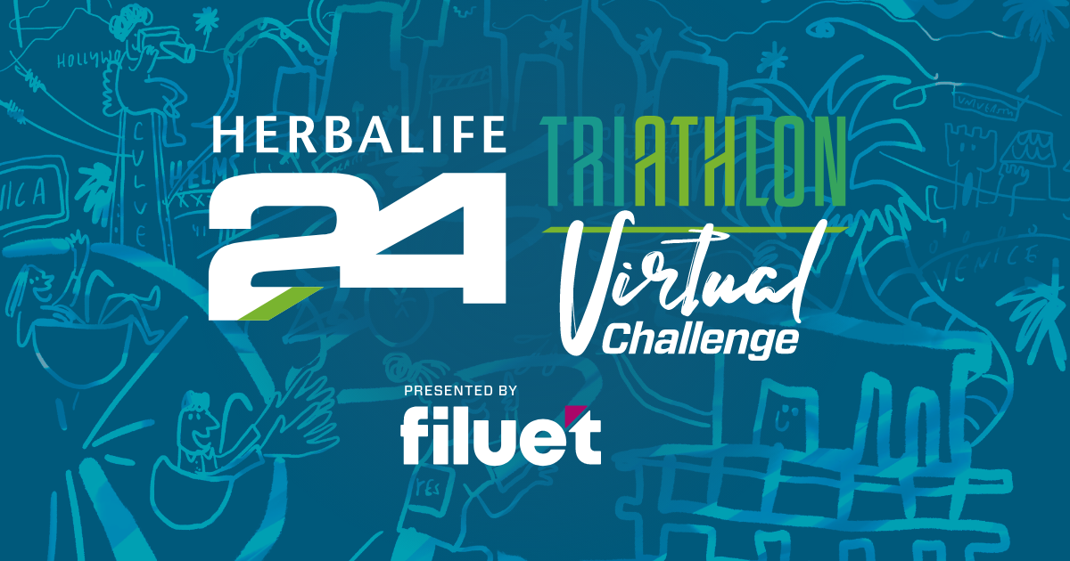 Herbalife24 Virtual Tri LA by Filuet - My Virtual Mission